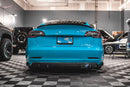 VR Aero SL Style Carbon Fiber Rear Diffuser Tesla Model 3 2018+-1