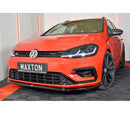 Maxton Design Front Splitter V.6 VW Mk7.5 Golf R-1