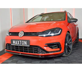 Maxton Design Front Splitter V.6 VW Mk7.5 Golf R