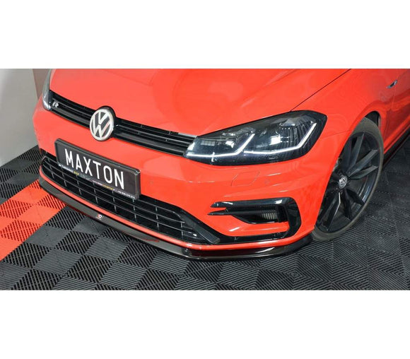 Maxton Design Front Splitter V.6 VW Mk7.5 Golf R