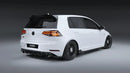 Zaero Design VW Golf GTI Mk7.5 EVO-1 Gloss Black Rear Diffuser | ZA-GOLF-75-GTI-DF-7