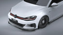 Zaero Design VW Golf GTI Mk7.5 EVO-1 Gloss Black Front Splitter | ZA-GOLF-75-GTI-FS-6