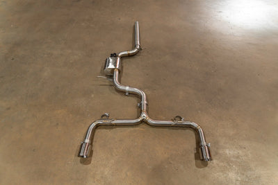 Volkswagen MK7 Golf GTI Valved Sport Exhaust System - 0