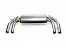 ARMYTRIX Stainless Steel Valvetronic Catback Exhaust System Quad Matte Black Tips Volkswagen Golf R MK7.5 2016-2019-3
