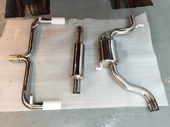 ARMYTRIX Stainless Steel Valvetronic Catback Exhaust System Dual Tips Volkswagen Golf | GTI MK7 2015-2020