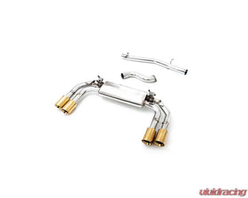 ARMYTRIX Valvetronic Exhaust System Volkswagen Golf R MK8 2.0 Turbo 2021+ - Gold