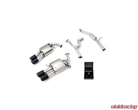 ARMYTRIX Valvetronic Exhaust System Volkswagen Golf R Variant MK8 2.0 Turbo 2021+ - Carbon Fiber