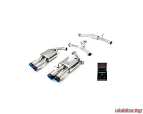 ARMYTRIX Valvetronic Exhaust System Volkswagen Golf R Variant MK8 2.0 Turbo 2021+ - Blue Coated