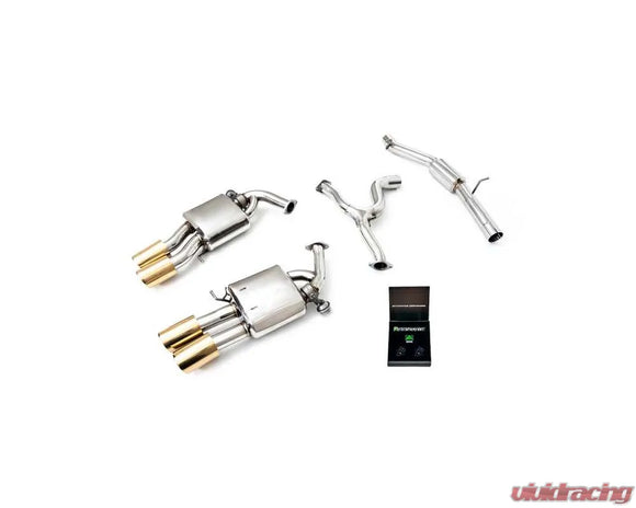 ARMYTRIX Valvetronic Exhaust System Volkswagen Golf R Variant MK8 2.0 Turbo 2021+ - Gold