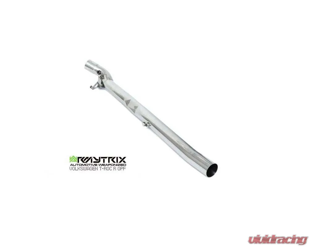 ARMYTRIX Stainless Steel Valvetronic Exhaust System Volkswagen T-Roc R 2.0 L TSI 2020+ - Chrome Silver