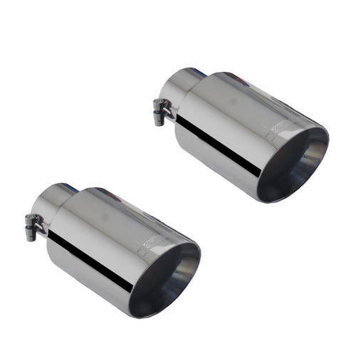 Xforce VW Golf R MK6 4inch Black Chrome Tip Kit