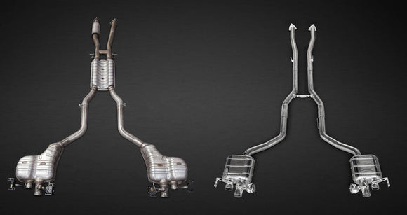 Bentley Continental GT V8 (S) Valved Exhaust System (No Remote)