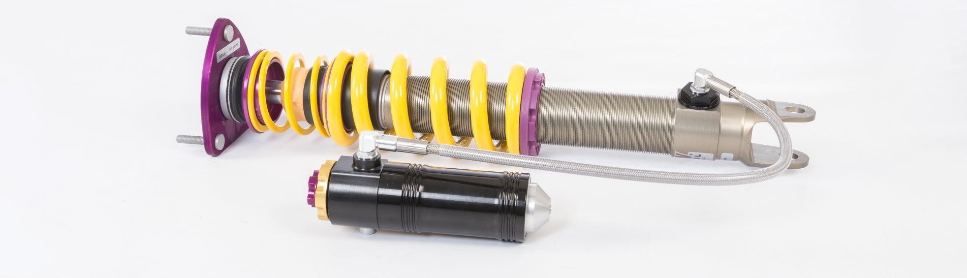 KW V4 Coilover Kit Bundle Mercedes AMG C63, C63 S, Sedan (W205) with electronic dampers - 0