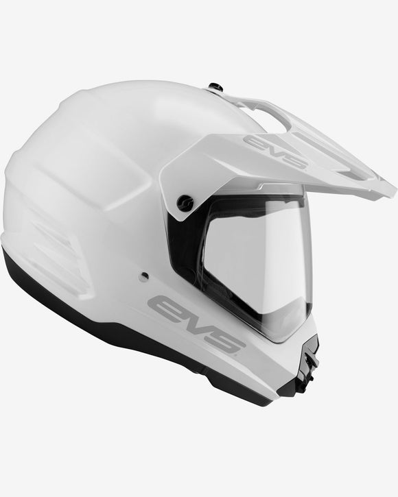 EVS Dual Sport Helmet Venture Solid White - Medium