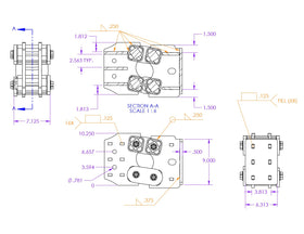 VICTORY LANE TORSION-FLEX Channel Mount Class C Toterhome Hitch 2K - 4K TW 32 Towing 40K Pintle Capacity - 0