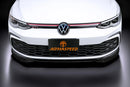 Golf GTI MK8 Front Lip (3 pcs) Gloss-1