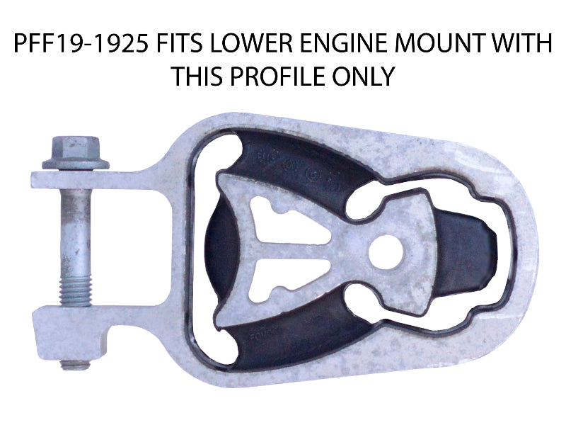 PowerFlex Volvo S60 / V60 / XC60 / V70 / XC70 / S80 Lower Engine Mount Insert - 0