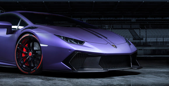 AERO Huracan Novara Edizione Front Bumper Carbon Fiber Incl. Carbon Fiber front