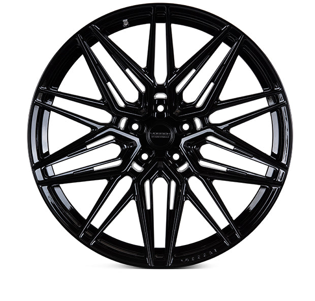 VOSSEN HF7 23 X 10.5 +25 5 X 130 DEEP CB84.1 GLOSS BLACK - 0