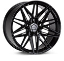 VOSSEN HF7 22 X 10 +20 5 X 130 DEEP SUV CB84.1 GLOSS BLACK-1