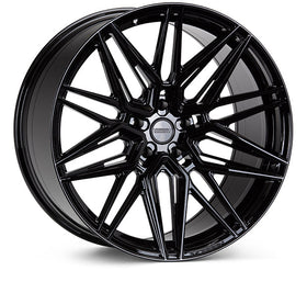 VOSSEN HF7 22 X 10 +20 5 X 130 DEEP SUV CB84.1 GLOSS BLACK