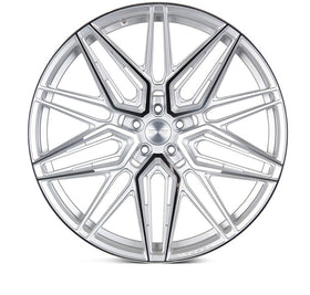 VOSSEN HF7 23 X 12 +15 5 X 130 SUPER DEEP CB71.6 SILVER POLISHED - 0