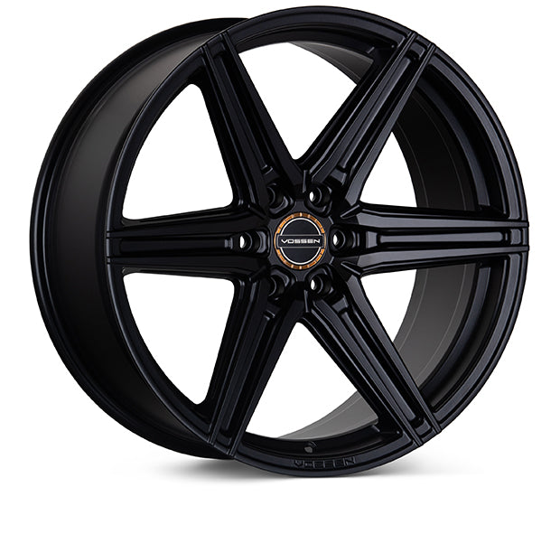 VOSSEN HF62 22 X 9.5 +20 6 X 135 DEEP CB87.1 SATIN BLACK