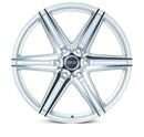 VOSSEN HF62 24 X 10 +25 6-135 DEEP CB87.1 SILVER POLISHED-2