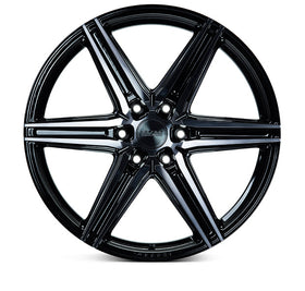 VOSSEN HF62 20 X 9.5 +15 6-135 DEEP CB87.1 TINTED GLOSS BLACK - 0