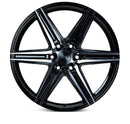 VOSSEN HF62 24 X 10 +25 6-135 DEEP CB87.1 TINTED GLOSS BLACK-2