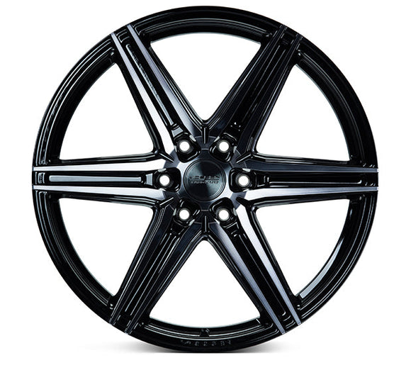 VOSSEN HF62 22 X 9.5 +20 6-135 DEEP CB87.1 TINTED GLOSS BLACK