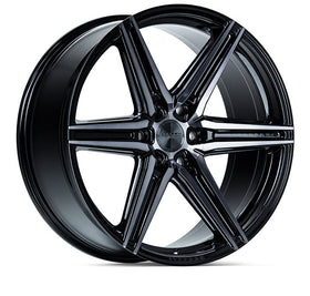 VOSSEN HF62 22 X 9.5 +20 6-139.7 DEEP CB106.1 TINTED GLOSS BLACK