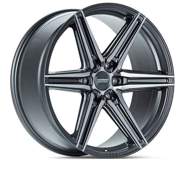 VOSSEN HF62 24 X 10 +25 6 X 139.7 DEEP CB106.1 TINTED MATTE GUNMETAL
