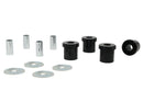 Whiteline Plus Mitsubishi 5/91-4/00 Montero/Pajero/Shogun Front Upper Inner Control Arm Bushing Kit-1
