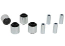 Whiteline Plus 5/95-03 Infiniti QX4 / 8/86-8/95 Pathfinder Rear Trailing Arm - Upper & Lwr Bushing-2