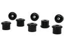 Whiteline 10/65-73 Ford Mustang Rear Spring Eye Rear and Shackle Bushings (35mm OD/15mm ID)-1
