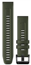 Garmin QuickFit 22 Watch Bands. Moss Silicone-1
