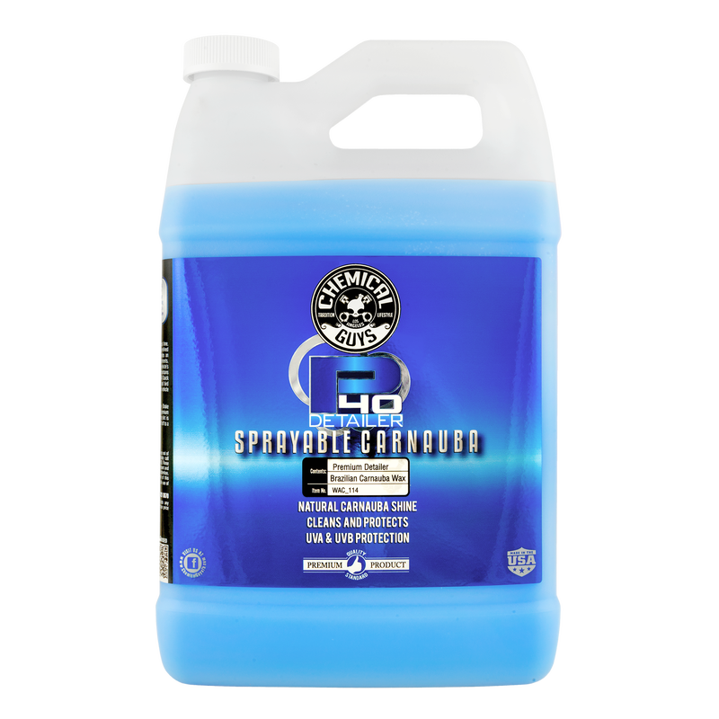 P40 Detailer Spray With Carnauba (1 Gallon) (Comes in Case of 4 Units)