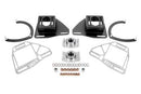 BMR Suspension 82-92 Chevy Camaro Caster/Camber Plates w/ Lockout Plates - Black Hammertone-1