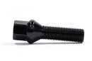 Spulen Conical Seat Wheel Bolt Black - 14x1.5x 27mm Length - Priced Each-1