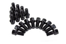 Ball Seat Wheel Bolt Black - 14x1.5x 27mm Length - 20 Pack-1
