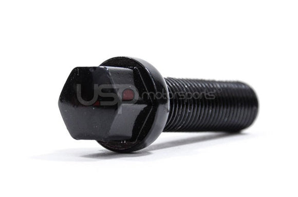 SPULEN BALL SEAT WHEEL BOLT BLACK - 14X1.5X 45MM LENGTH - 20 PACK