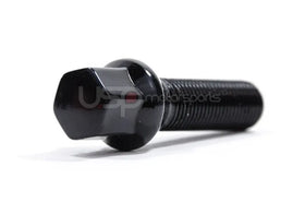 Spulen Conical Seat Wheel Bolt Black - 14x1.5x 27mm Length - Priced Each - 0
