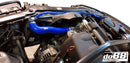 do88 00-06 BMW M3 (E46) Aluminum Radiator w/Black Hoses-2