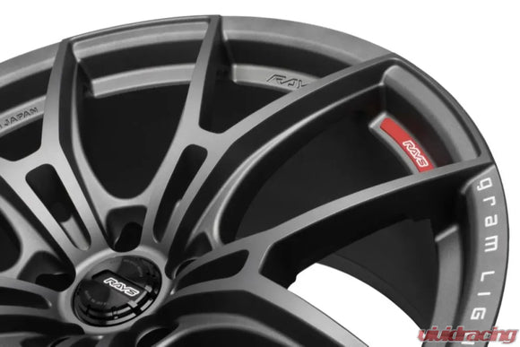 Gram Lights 57FXZ Overseas 19x9.5 +36 5-120 Matte Graphite w/Machining Wheel