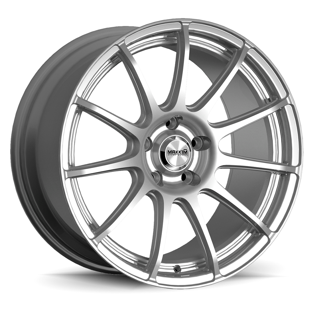 MAXXIM WINNER 17 X 7 +40 10 X 105/114.3 CB73.1 FULL SILVER