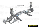 Whiteline 04-07 Subaru WRX/STi / 98-02 Subaru Forester Front Upper Strut Mounts - Offset Assembly-3
