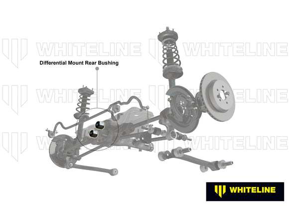 Whiteline Plus Subaru Forester/Impreza/Liberty/Outback Differential Mount in Cradle