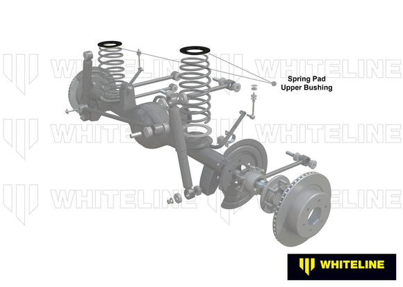 Whiteline Front Spring Pad Bushing (+10mm) 97-06 Jeep Wrangler TJ / 06+ Wrangler JK