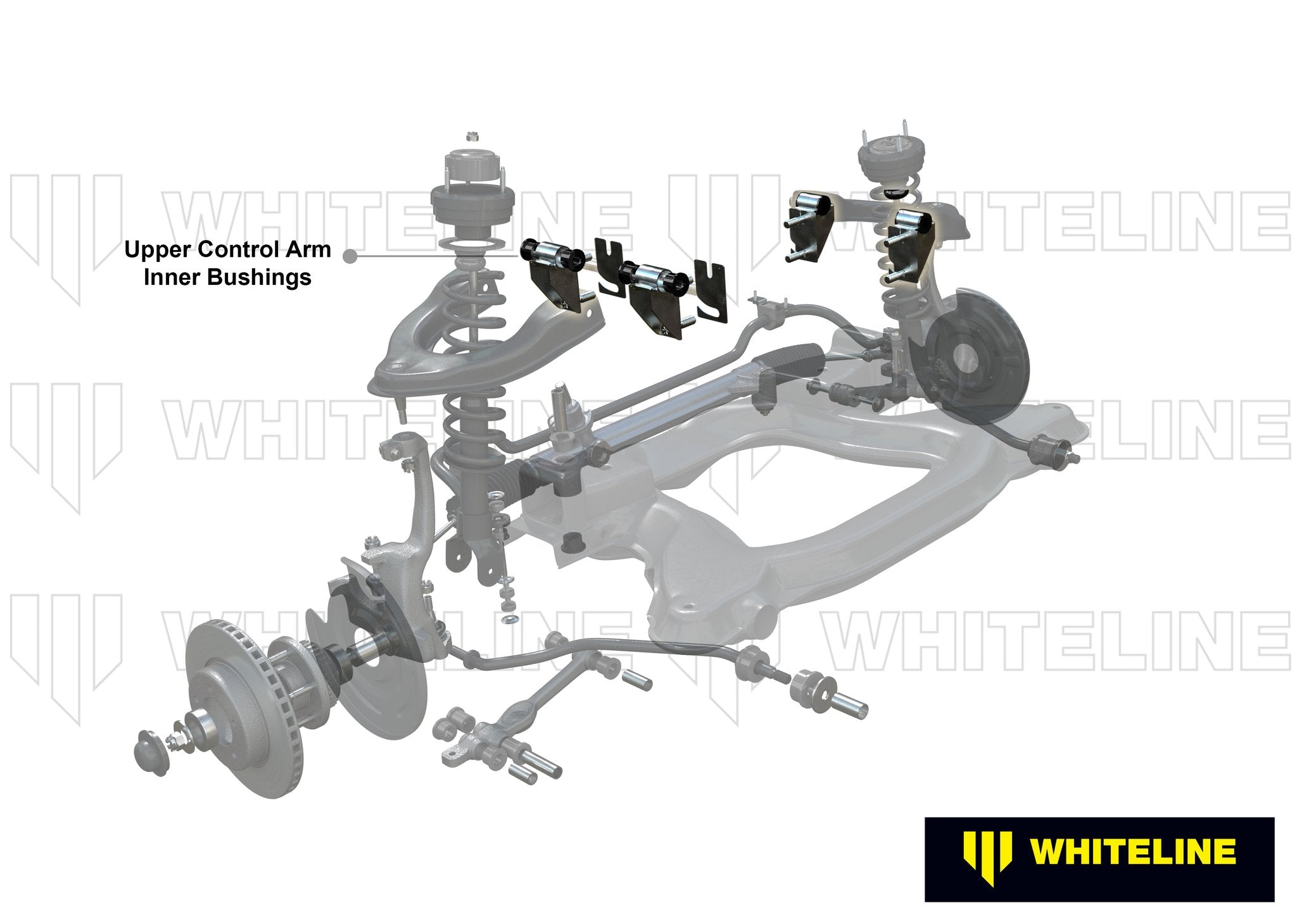 Whiteline Plus 89-97 Nissan 300ZX/93-97 Infiniti Q45/90-93 Skyline Front Upper Control Arm Bushing - 0